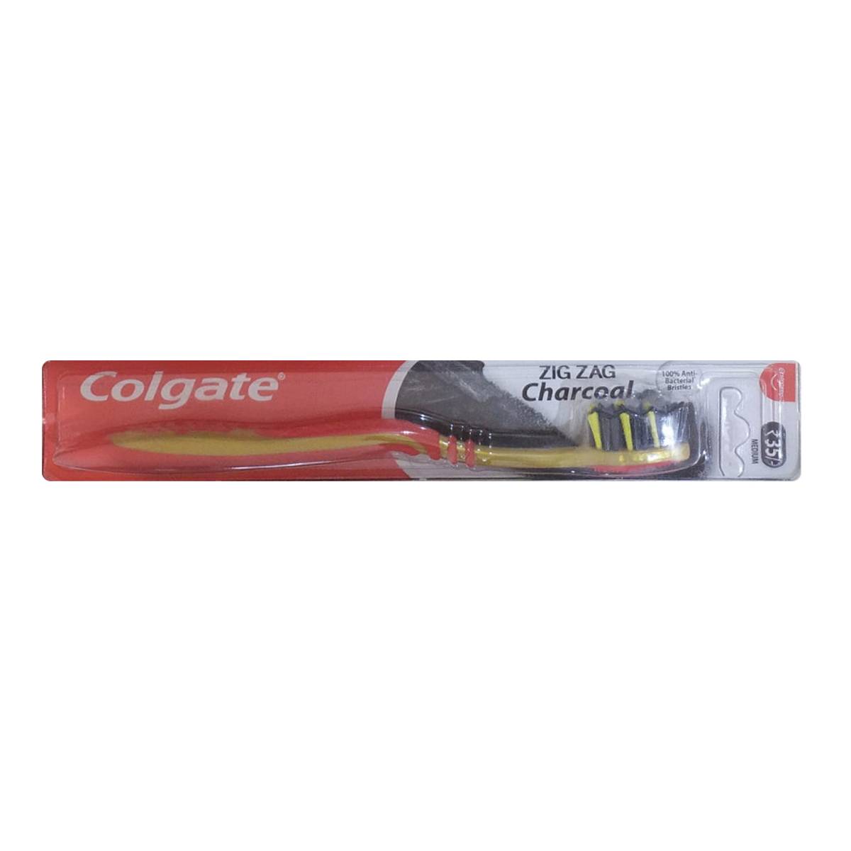 Colgate ZigZag+ Toothbrush TURMERIC